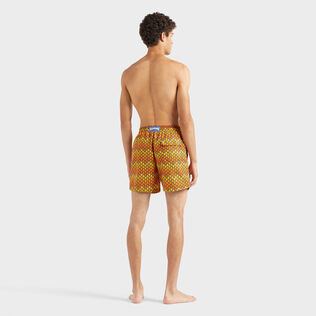 Pantaloncini mare uomo Herringbones Turtles Vitamin vista indossata posteriore
