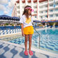 Girls Embroidered Turtle Look  vista frontal