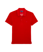 Men Terry Polo Solid Lipstick front view